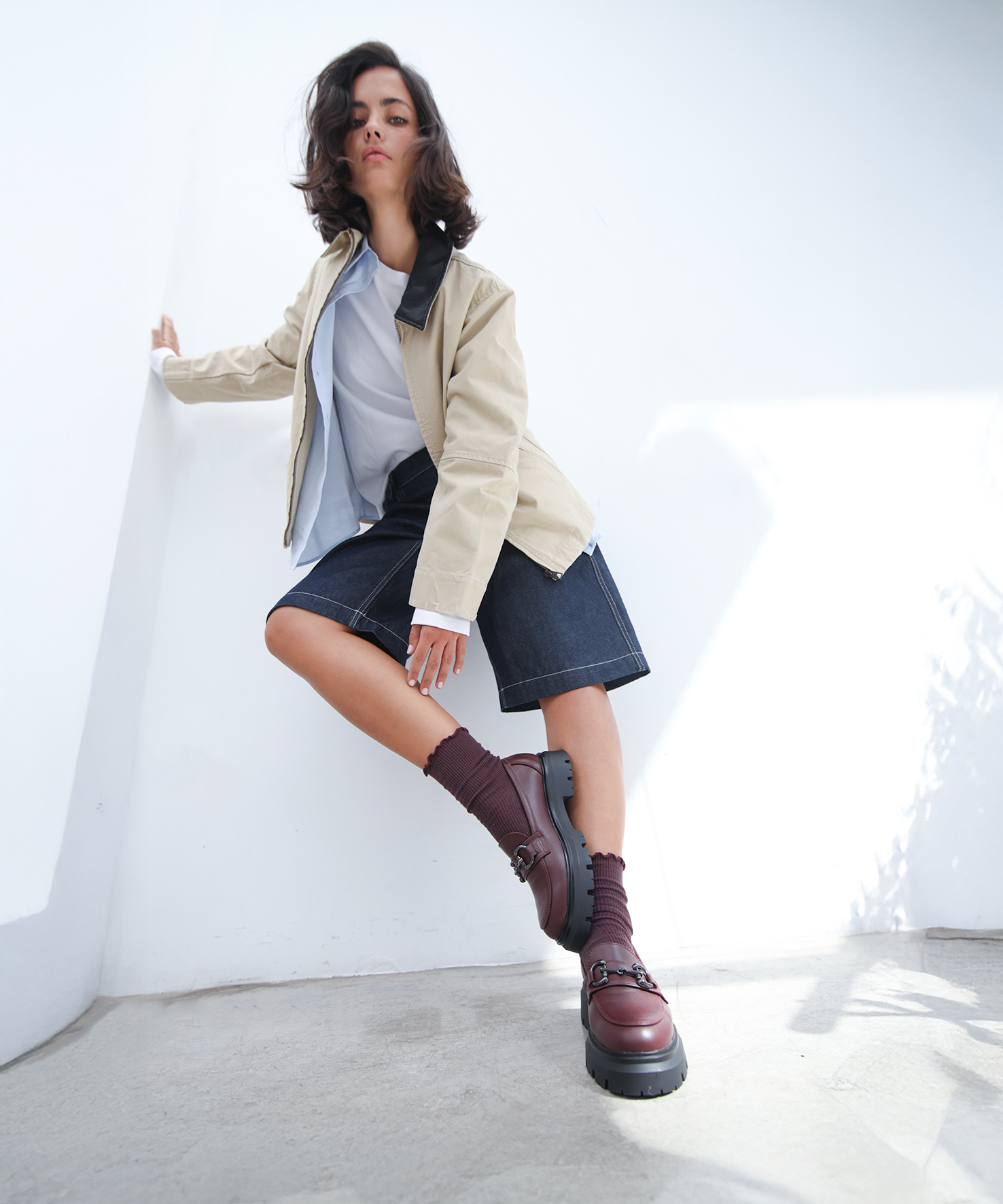 Mocassins bord&ocirc; detalhe image number null